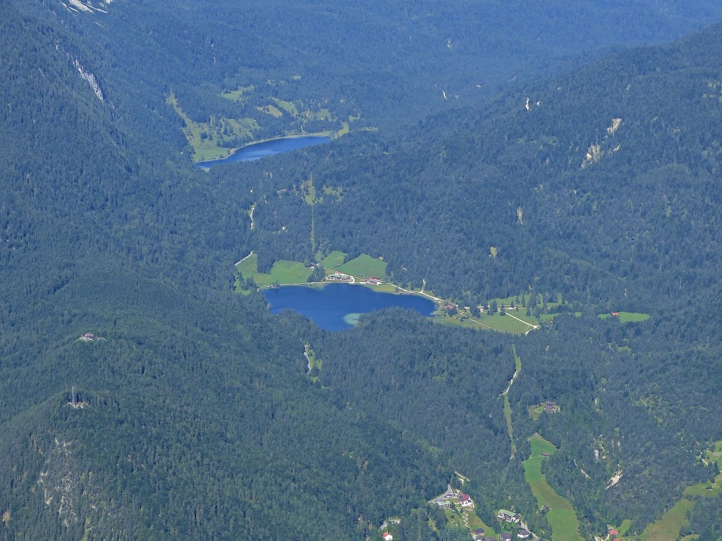 Ferchensee und Lautersee bei Mittenwald