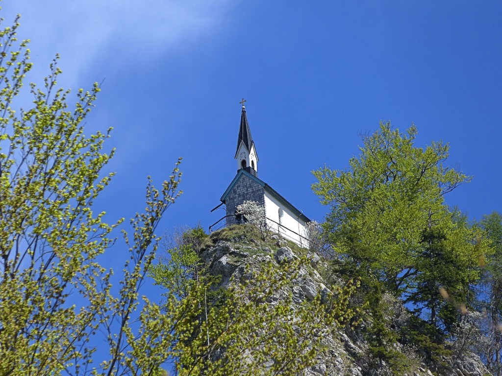 Die Riedersteinkapelle 1207 m oberhalb Tegernsee