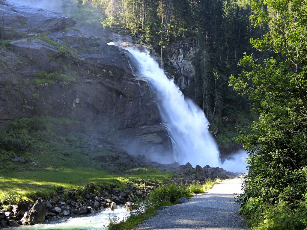 Der untere Krimmler Wasserfall